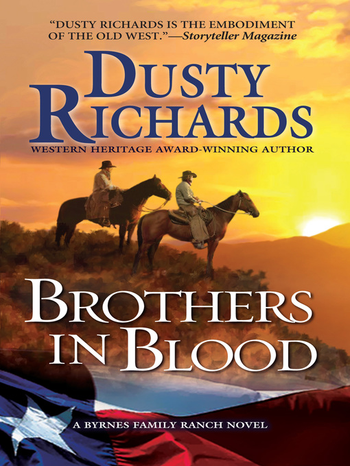 Title details for Brothers in Blood by Dusty Richards - Wait list